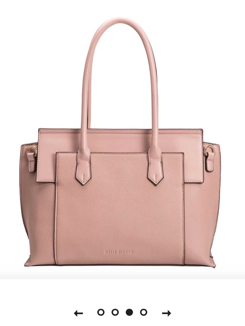 Brand new Amelie Bianco The Naomi Blush Purse handbag leather #style #purse